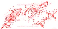 REAR FENDER for Honda VFR 1200 DCT 2014