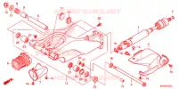 SWINGARM   CHAIN CASE for Honda VFR 1200 DCT 2014