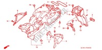 REAR FENDER for Honda VFR 800 VTEC ABS 2006
