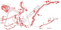 BRAKE LINES for Honda VT 1300 STATELINE ABS 2012
