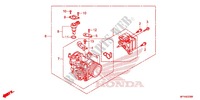 THROTTLE BODY for Honda VT 1300 STATELINE ABS SILVER 2012