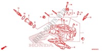 REAR CYLINDER HEAD for Honda VT 1300 STATELINE ABS BLUE 2015