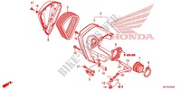 FRONT COVER   AIR CLEANER for Honda VT 1300 C STATELINE 2012
