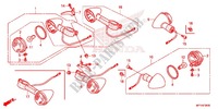 INDICATOR (2) for Honda VT 1300 C STATELINE 2012
