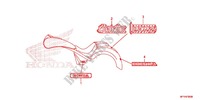STICKERS (VT1300CR/CRA,VT1300CT/CTA) for Honda VT 1300 C STATELINE 2012