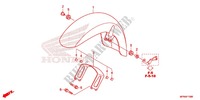 FRONT FENDER (VT1300CRA/CR/CTA/CT) for Honda VT 1300 INTERSTATE ABS 2013