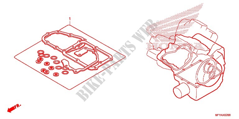 GASKET KIT for Honda VT 1300 INTERSTATE 2012