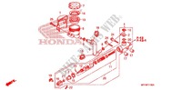 REAR BRAKE MASTER CYLINDER for Honda VT 1300 C FURY ABS 2010