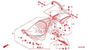 SINGLE SEAT (2) for Honda VT 1300 C FURY ABS 2010