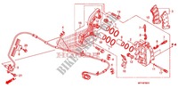 FRONT BRAKE CALIPER (VT1300CXA) for Honda VT 1300 C FURY ABS 2011