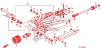 SWINGARM   CHAIN CASE for Honda VT 1300 C FURY ABS 2011