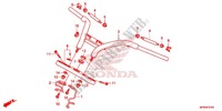 HANDLEBAR   TRIPLE CLAMP   STEERING STEM (VT1300CXA/CX) for Honda VT 1300 C FURY ABS BLACK 2013