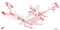 PEDAL (VT1300CXA/CX) for Honda VT 1300 C FURY ABS 2013