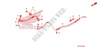 BRAKE LINES (VT1300CX) for Honda VT 1300 C FURY 2012