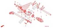 GEARSHIFT DRUM   SHIFT FORK for Honda VT 1300 C FURY 2012