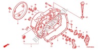 RIGHT CRANKCASE COVER for Honda WAVE 125, Kick start, Spoked wheels 2011