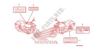 CAUTION LABEL (1) for Honda SHADOW VT 750 SPIRIT 2008