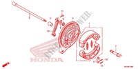 REAR BRAKE PANEL   SHOES for Honda SHADOW VT 750 PHANTOM 2011
