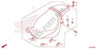 SEAT (VT750C2B/VT750C2F) for Honda SHADOW VT 750 PHANTOM 2011