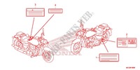 CAUTION LABEL (1) for Honda SHADOW VT 750 PHANTOM 2011