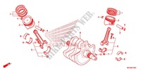 CRANKSHAFT for Honda SHADOW VT 750 PHANTOM 2011
