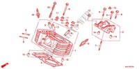 REAR CYLINDER HEAD for Honda SHADOW VT 750 PHANTOM 2012