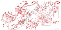 TAILLIGHT (VT750C2B) for Honda SHADOW VT 750 PHANTOM 2012