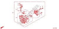 THROTTLE BODY for Honda SHADOW VT 750 PHANTOM 2012