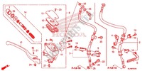 FRONT BRAKE MASTER CYLINDER (VT750C/CA/C2/C2F/C2B) for Honda SHADOW VT 750 PHANTOM 2014