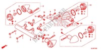 INDICATOR (VT750C/CA/CS/C2B) for Honda SHADOW VT 750 PHANTOM 2014