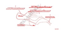 EMBLEM (VT750C2/C2B/C2F/C2S) for Honda SHADOW VT 750 SPIRIT 2013
