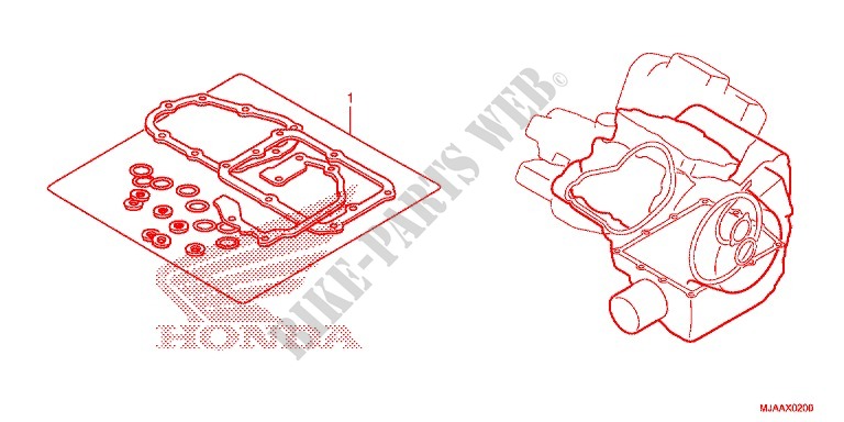 GASKET KIT for Honda SHADOW VT 750 SPIRIT 2013