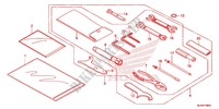 TOOLS   BATTERY BOX for Honda SHADOW VT 750 SPIRIT F 2013
