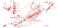 REAR BRAKE MASTER CYLINDER for Honda SHADOW VT 750 SPIRIT S 2010