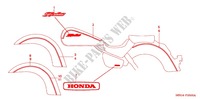 STICKERS for Honda SHADOW VT 750 AERO 2004