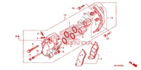 FRONT BRAKE CALIPER for Honda SHADOW VT 750 AERO ABS 2009