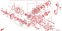 SIDE GEAR CASE for Honda SHADOW VT 750 AERO ABS GRAY 2014