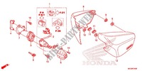 SIDE COVER   TANK COVER for Honda SHADOW VT 750 AERO 2011