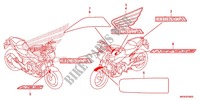 STICKERS (1) for Honda NC 750 S ABS 2017