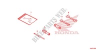 TOOLS   BATTERY BOX for Honda VISION 110 MODELE 2017 2019