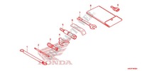 TOOLS   BATTERY BOX for Honda FORZA 125 2017