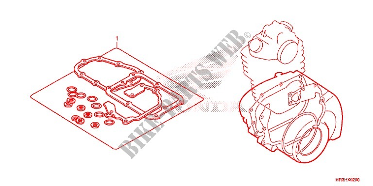 GASKET KIT for Honda FOURTRAX 420 RANCHER 4X4 EPS Manual Shift 2017