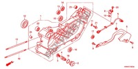 LEFT CRANKCASE (WW125EX2A) for Honda PCX 125 2011