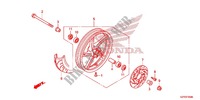 FRONT WHEEL for Honda PCX 150 2014