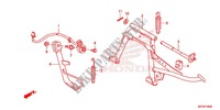 MAIN STAND   BRAKE PEDAL for Honda PCX 150 2013
