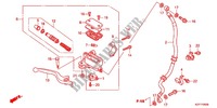 FRONT BRAKE MASTER CYLINDER for Honda PCX 150 2012