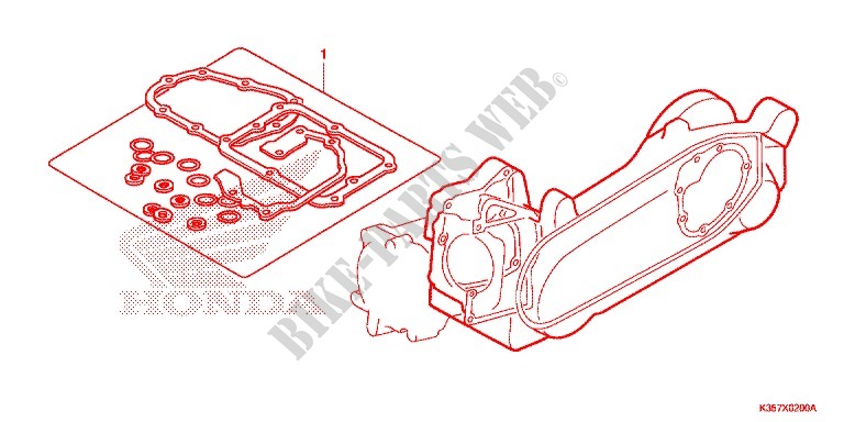 GASKET KIT for Honda PCX 125 2017