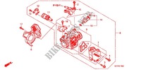 THROTTLE BODY (XZ508/9) for Honda APE 50 2012