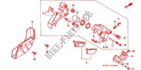 REAR BRAKE CALIPER for Honda XR 400 2000