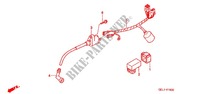 WIRE HARNESS/BATTERY for Honda XR 50 2000